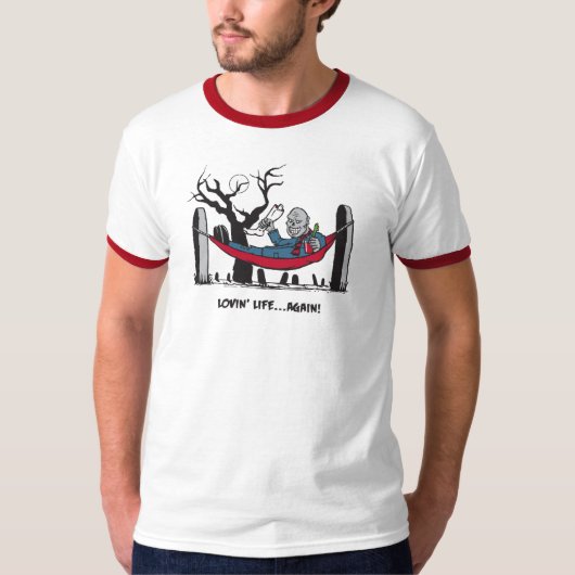 T-Shirt ZOMBIE LOVIN'LEVEN! (Voorkant)