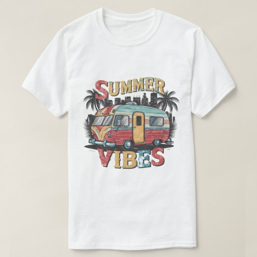 T-shirt zomerstemming (Design voorkant)