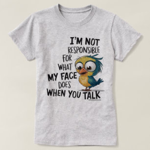 T-shirt zonder filter - Brutaal grafisch T-shirt