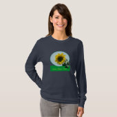 T-shirt - Zonnebloem Cirkel (Voorkant volledig)
