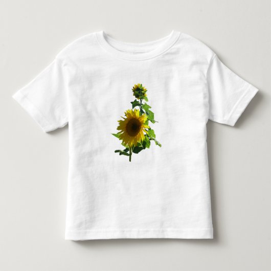 T-shirt - Zonnebloem (Kinderen) (Voorkant)