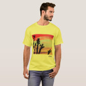 T-shirt : Zonsondergang (Voorkant volledig)