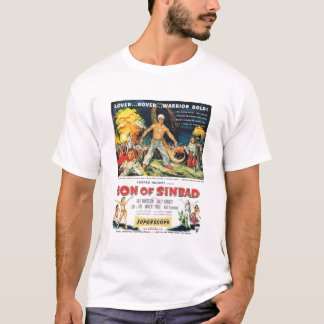 T-Shirt - Zoon van Sinbad Movie AD - 1950