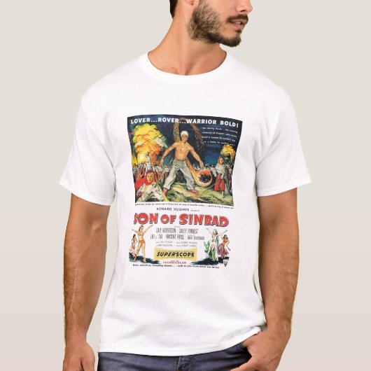 T-Shirt - Zoon van Sinbad Movie AD - 1950 (Voorkant)