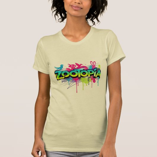 T-shirt zootobie  (Voorkant)