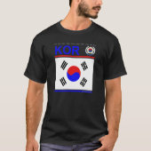 T-Shirt "Zuid-Korea" (Voorkant)