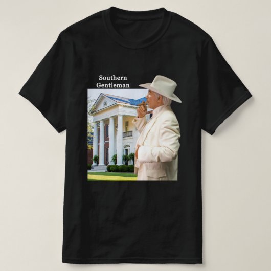 T-shirt Zuidelijke heer (Design voorkant)