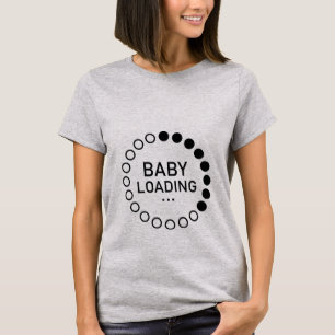 T-shirt zwangerschap baby laden