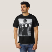 T-shirt zwart (Voorkant volledig)