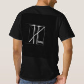 T-shirt zwart (Achterkant)