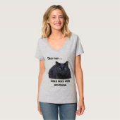 T-shirt - zwarte goes met alles (Voorkant volledig)