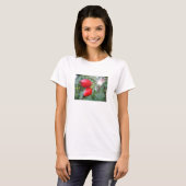 T-Shirt zwei Hagebutten mit Sonnenstrahl (Voorkant volledig)