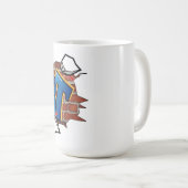 T-ShirtBART" Urban Graffiti Art - Breaking Through Koffiemok (Voorkant rechts)