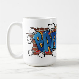 T-shirtBART" Urbane Graffiti Kunst - Doorbreken Koffiemok