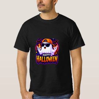 T-shirtCool spooky geest Happy Halloween shirt