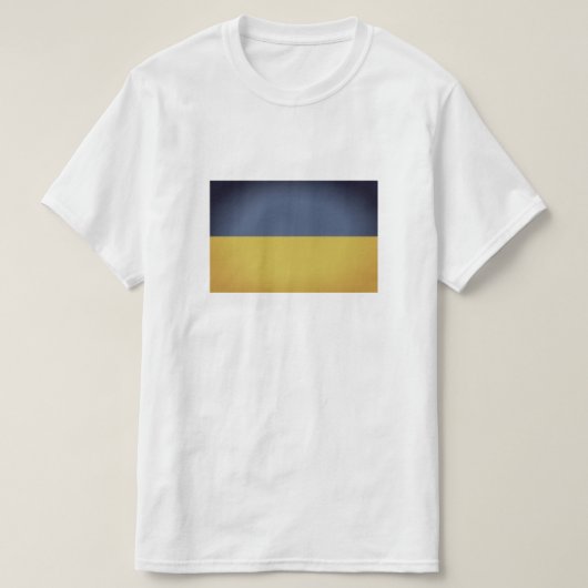 T Shirten met Oekraïense vlag T-shirt (Design voorkant)