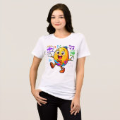 T-shirtHet Grappige Ei Leven Tri-Blend Shirt (Voorkant volledig)