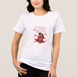 T-shirtJij bent mijn grootste avontuur – Romantisc Tri-Blend Shirt