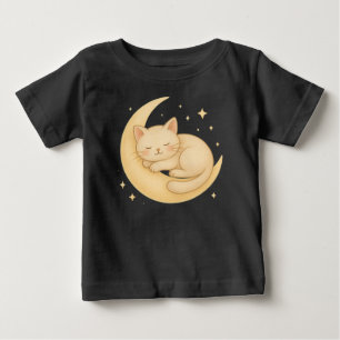 T-ShirtKinderen Kat Print T-Shirt – Schattig & Com