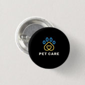 T-shirtknop met eigen logo ronde button 3,2 cm (Voorkant /achterkant)