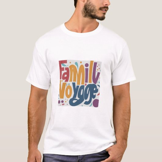 T-ShirtMulticolour Familie Reis T-shirt (Voorkant)