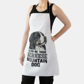 T-shirtontwerp met oude gravure van Berner Sennenh Schort (Insitu)