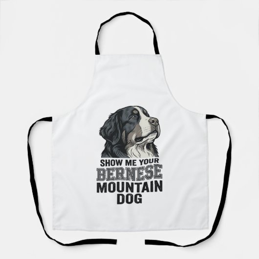 T-shirtontwerp met oude gravure van Berner Sennenh Schort (Voorkant)