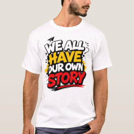 T-shirtontwerp met typografie - Motiverende street T-shirt