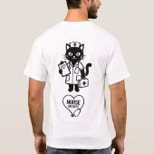 T-shirtontwerp met typografie t-shirt (Achterkant)