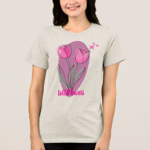 T-shirtontwerp met wilde bloemen ADVcreators Artik