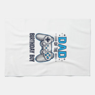 T-shirtontwerp voor vader van de jarige gamer_1 theedoek