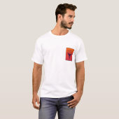 T-shirtpin vuur t-shirt (Voorkant volledig)