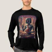 T-ShirtRobot Juice Seller – Futuristic Egyptian St Tri-Blend Shirt (Voorkant volledig)