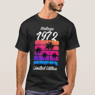 T - shirts 1972 retro 50th Birthday