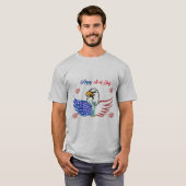 T - shirts 4th of July Design (Voorkant volledig)