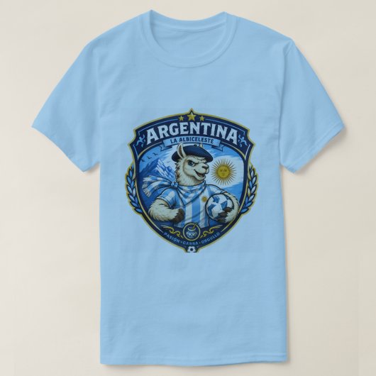 T-shirts Argentinië (Design voorkant)