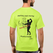 T-shirts: Beestmodus  T-shirt (Achterkant)