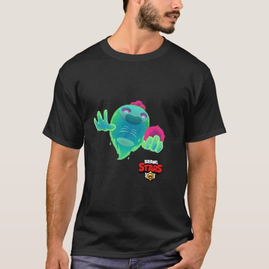 T-shirts beschikbaar in Brawl Stars en leren (Voorkant)