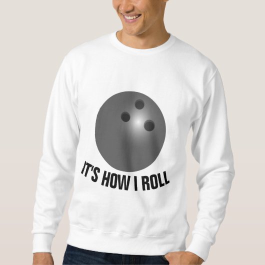 T-Shirts BOWLEN, HET IS HOE IK ROL (Voorkant)