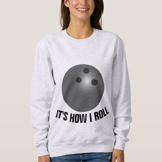 T-Shirts BOWLEN, HET IS HOE IK ROL (Voorkant)