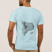 T-shirts: buffels t-shirt (Achterkant)