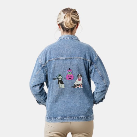 T-shirts, cadeau voor vader, kinderkleding denim jacket (Model)