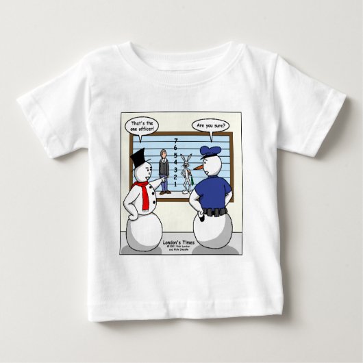 T - shirts Cartoons van de Times van Londen (Voorkant)