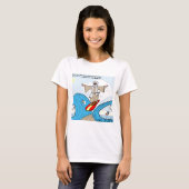 T - shirts Cartoons van de Times van Londen (Voorkant volledig)