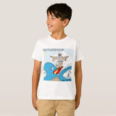T - shirts Cartoons van de Times van Londen (Voorkant volledig)
