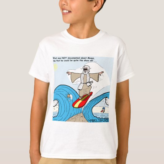 T - shirts Cartoons van de Times van Londen (Voorkant)