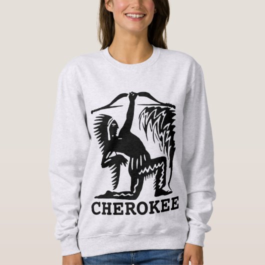 T-SHIRTS CHEROKEE INDIANEN (Voorkant)