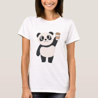 T-Shirts Cute Panda voor vrouwen