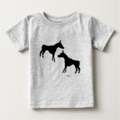 T-shirt's Doberman (Voorkant)
