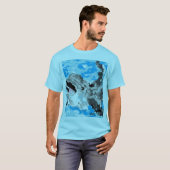 T-shirts : Dolfijn aan het spelen (Voorkant volledig)